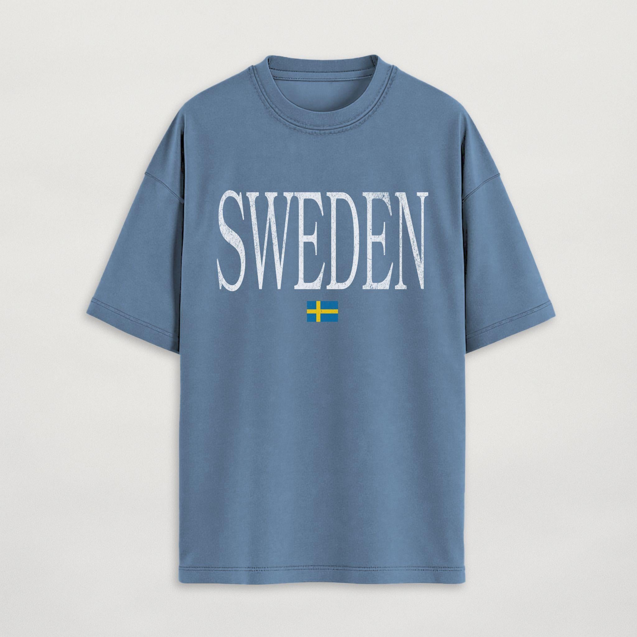 Distressed Sweden T-Shirt