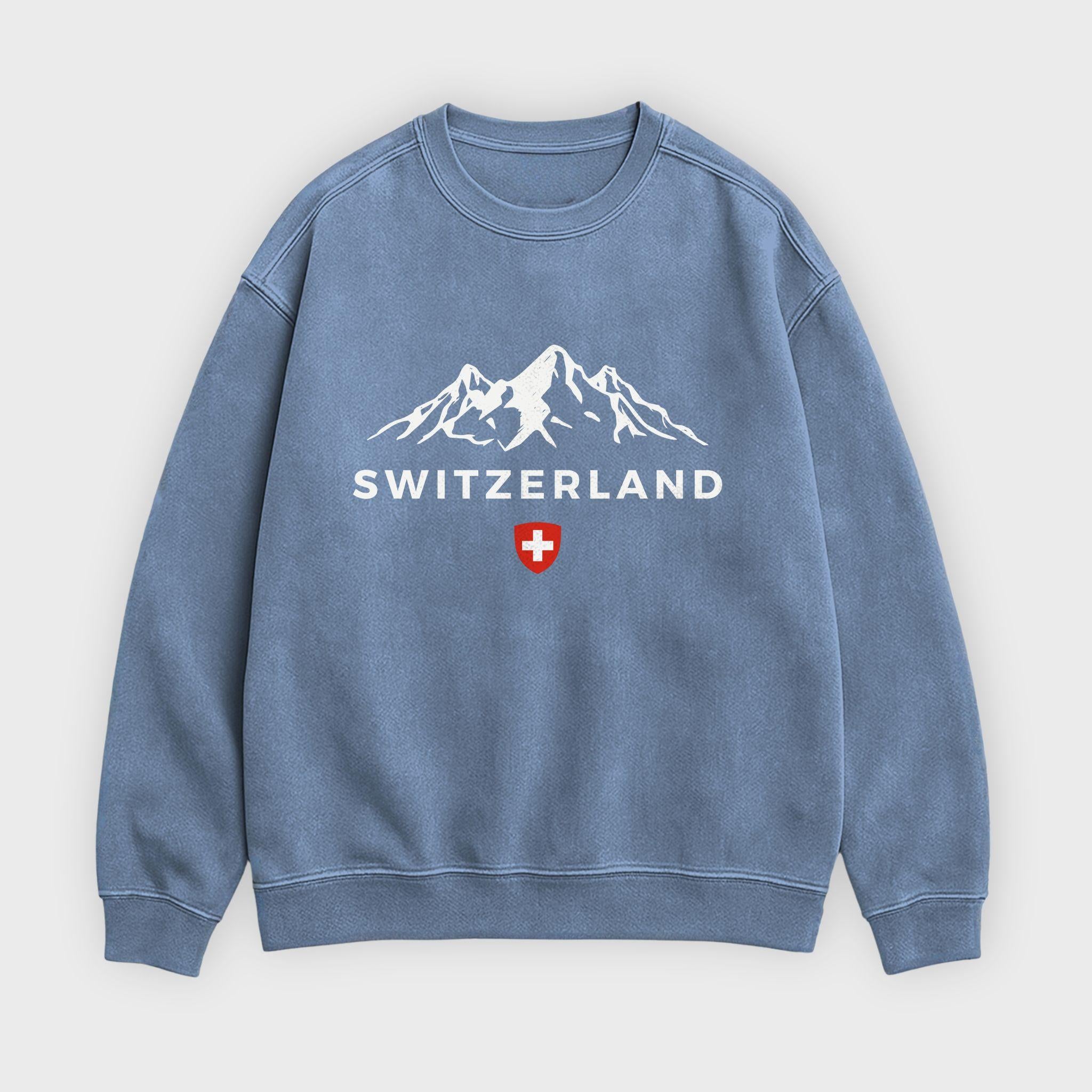 Switzerland Alpine Crest Sweatshirt
