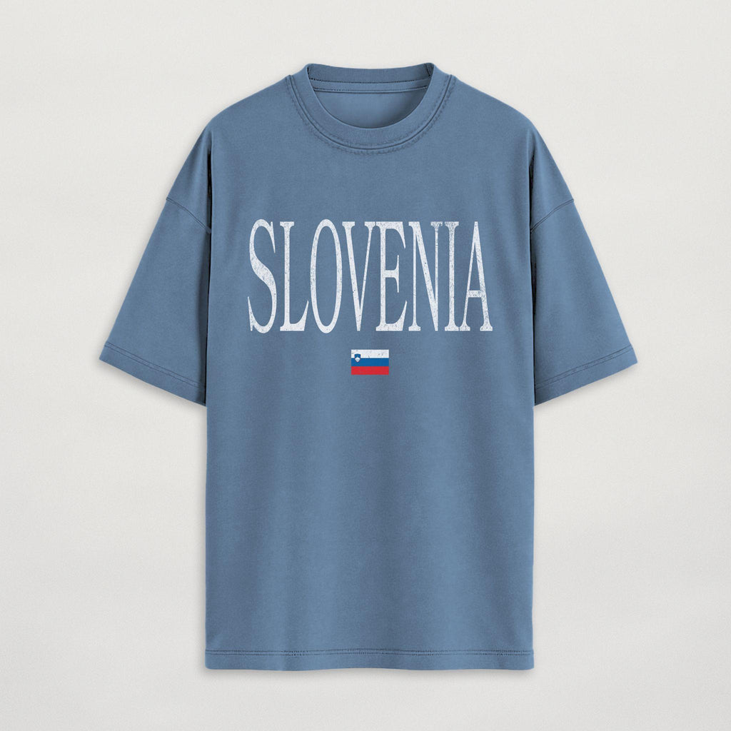 Distressed Slovenia T-Shirt