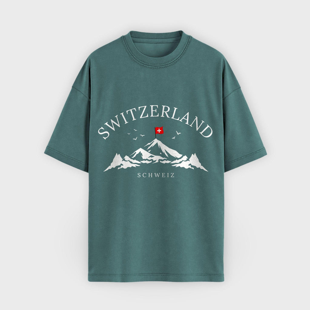 Switzerland Mountain Vista T-Shirt
