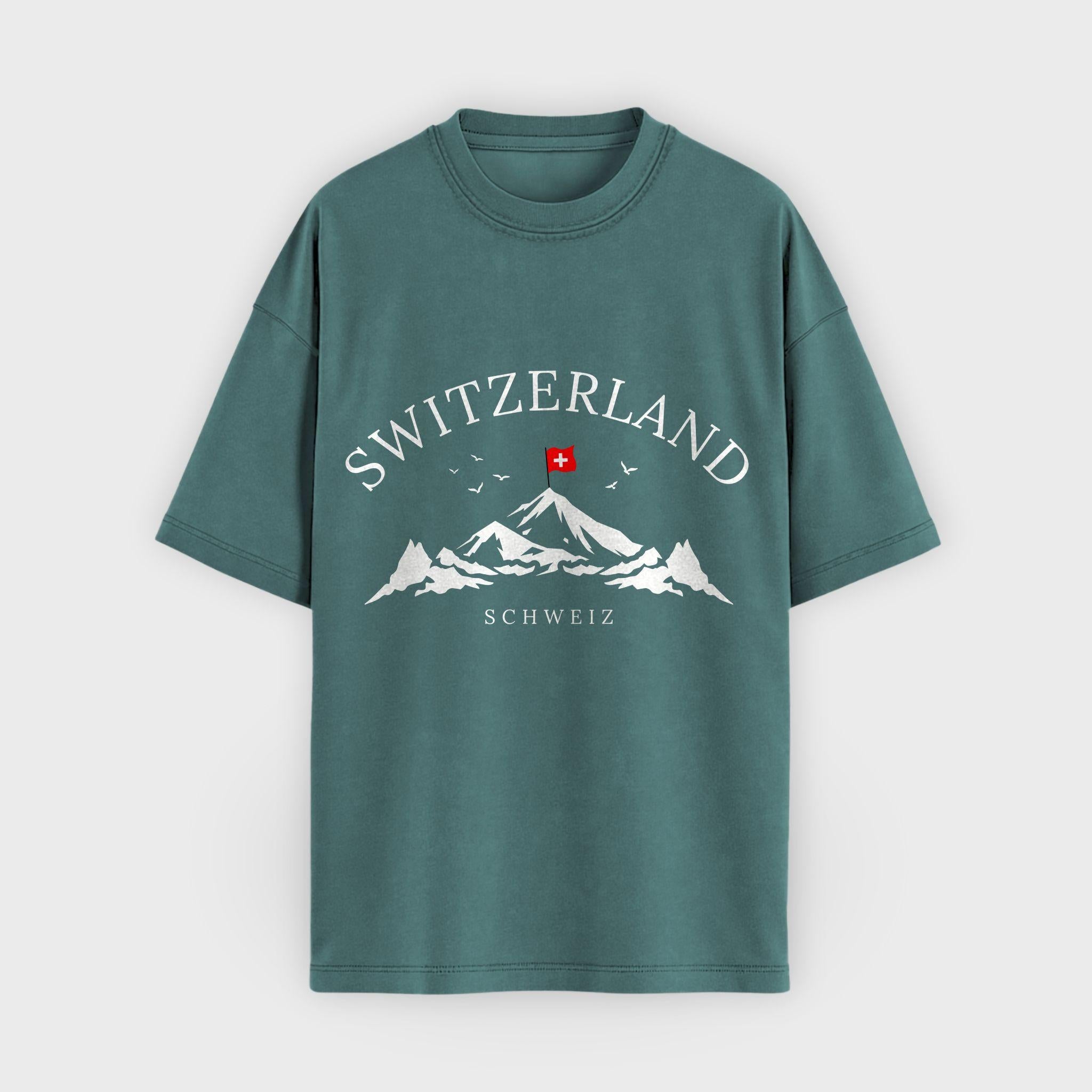 Switzerland Mountain Vista T-Shirt