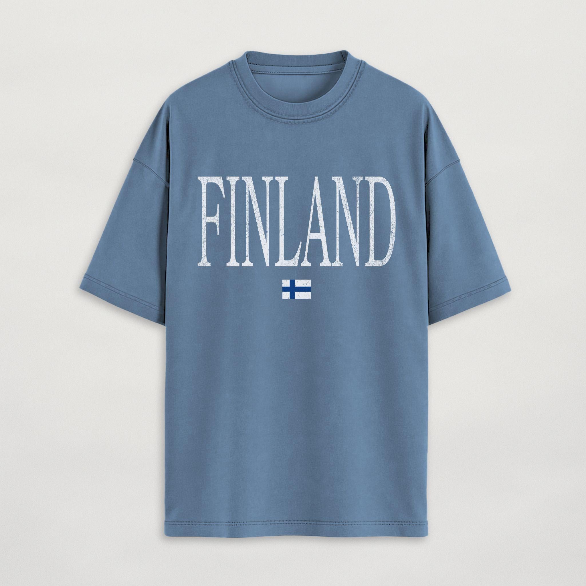 Distressed Finland T-Shirt