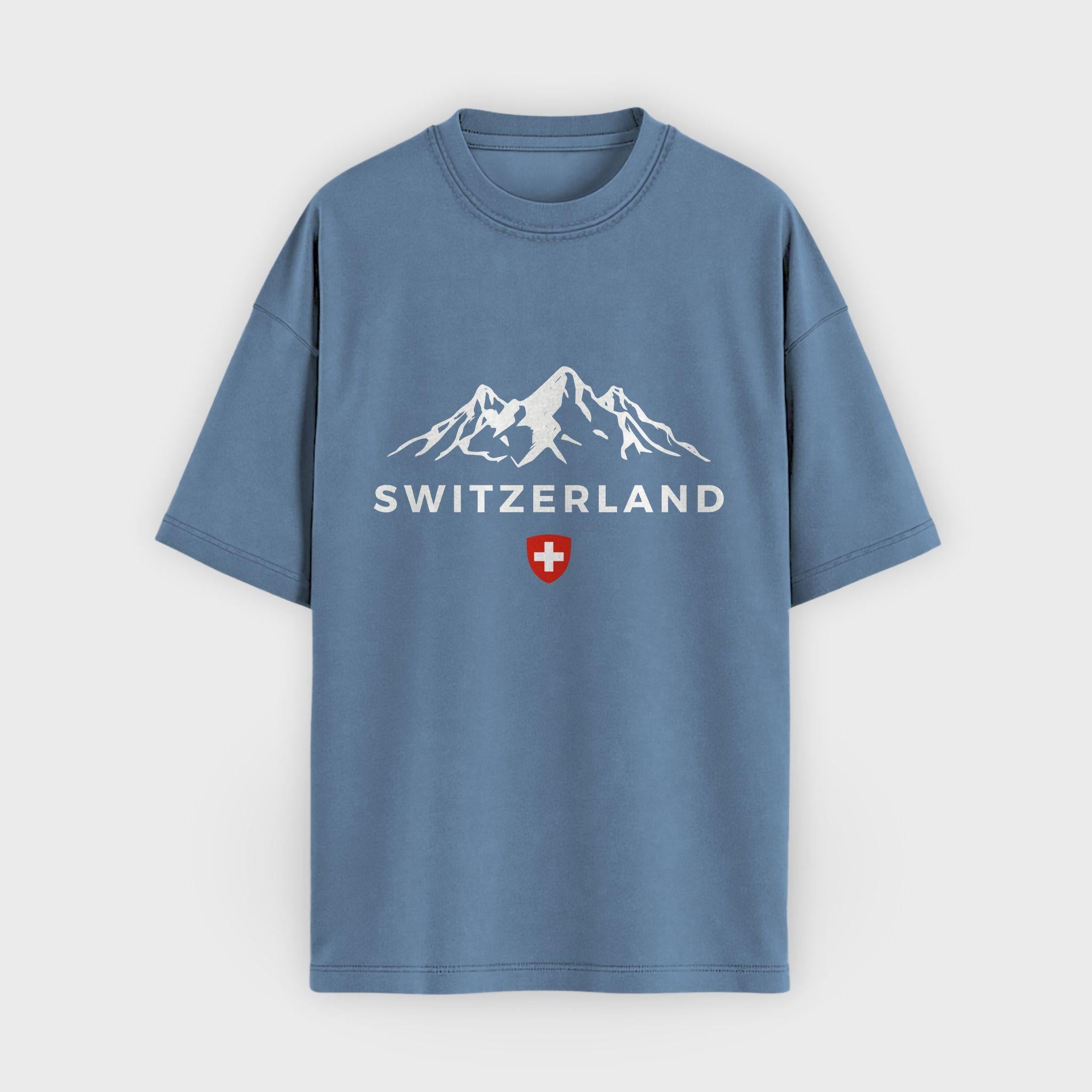 Switzerland Alpine Crest T-Shirt