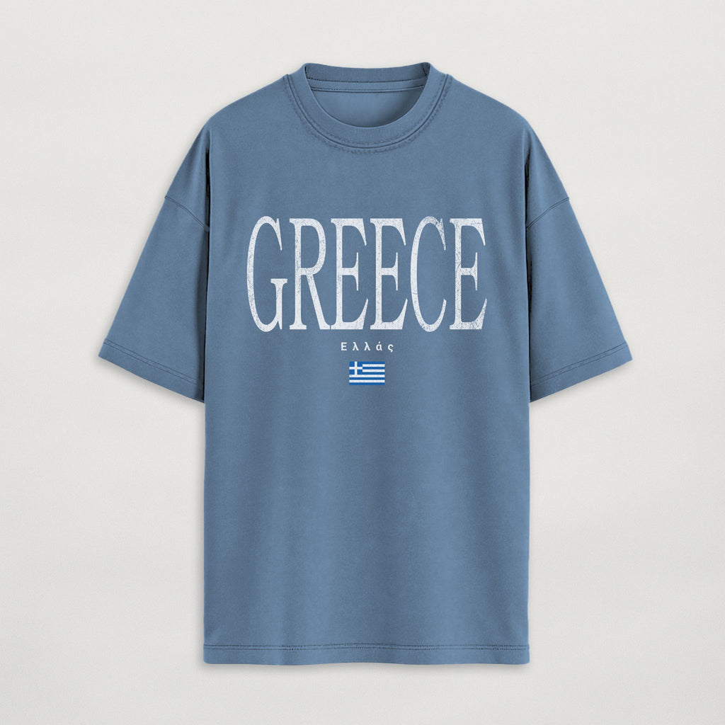 Distressed Greece T-Shirt