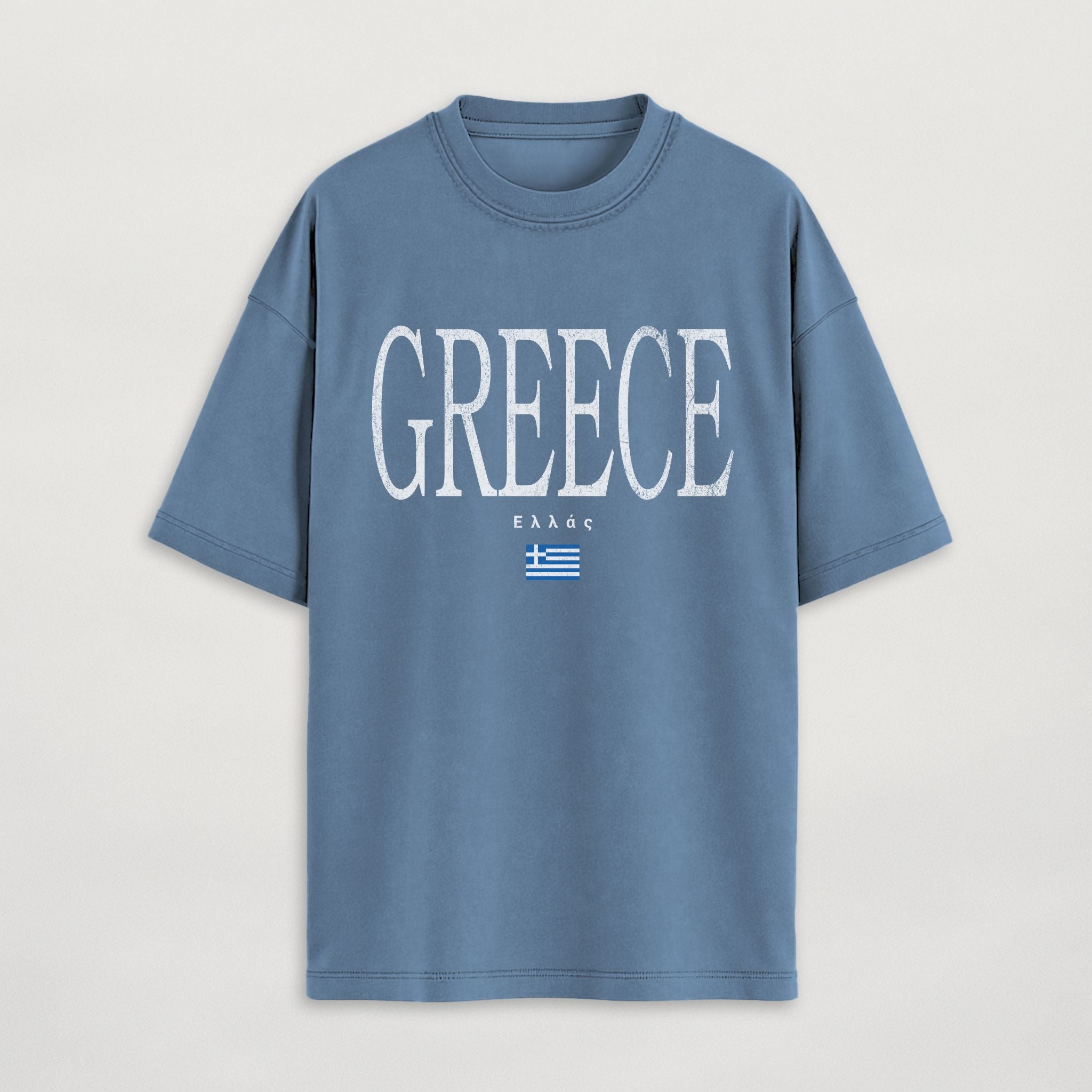 Distressed Greece T-Shirt