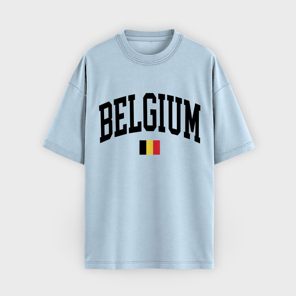 Belgium Collegiate Flag T-Shirt