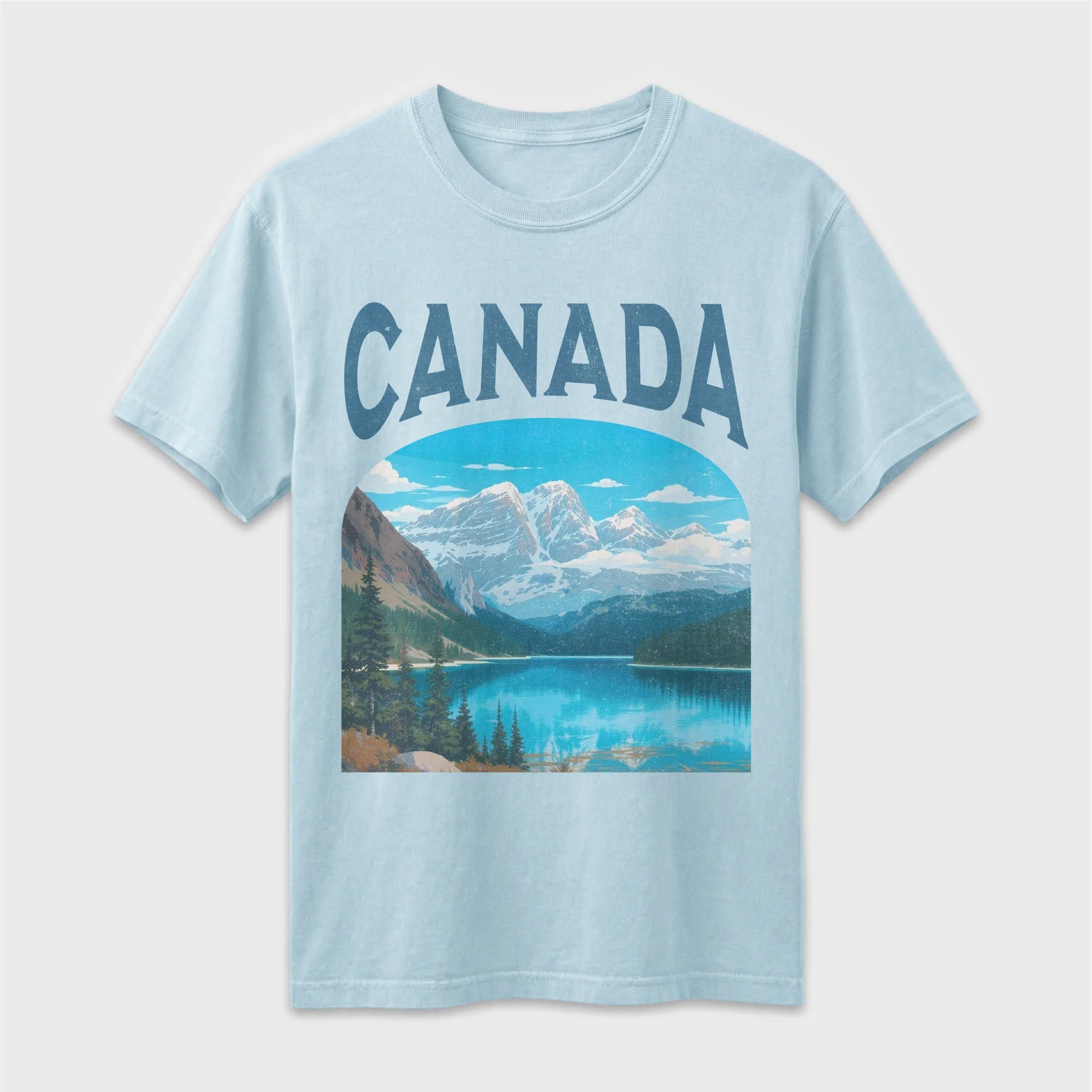 Canada Vintage Travel Poster T-Shirt