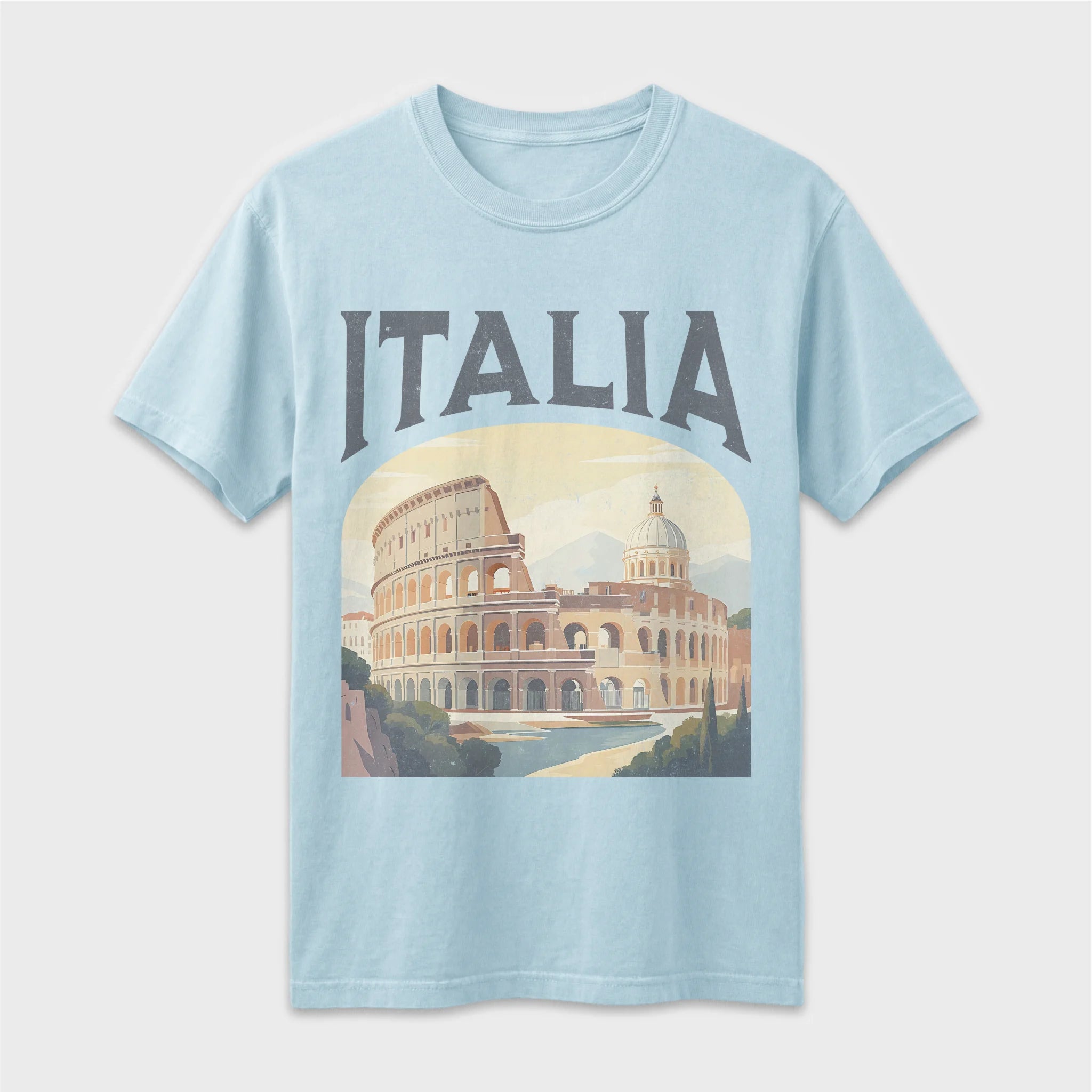 Italia Vintage Travel Poster T-Shirt