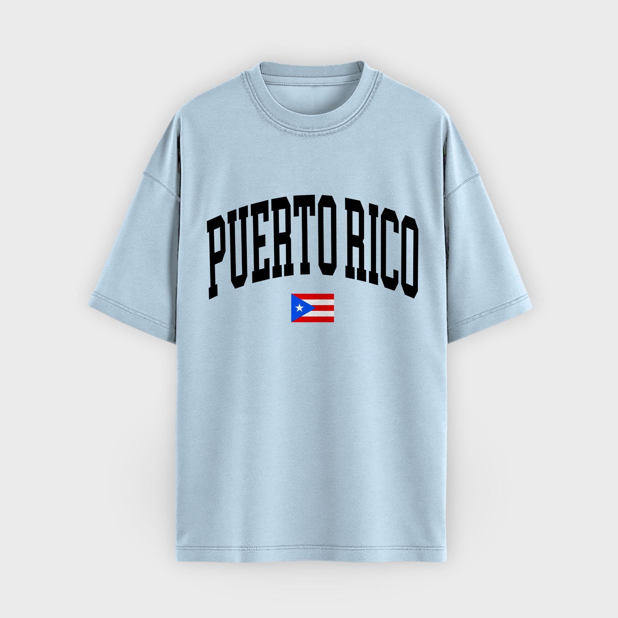 Puerto Rico Collegiate Flag T-Shirt