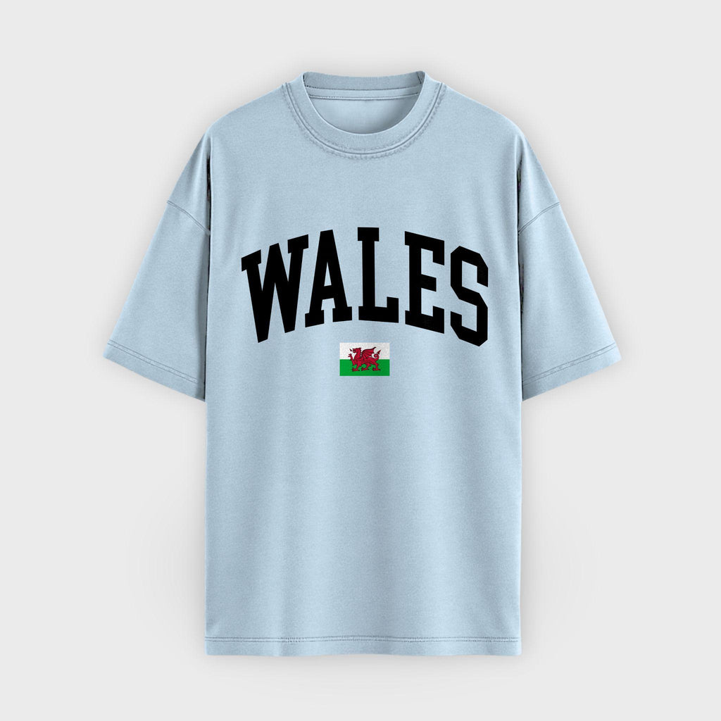 Wales Collegiate Flag T-Shirt