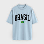 Brasil Collegiate Flag T-Shirt