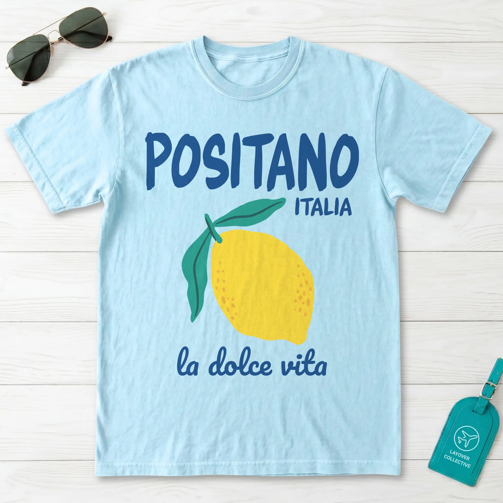 Positano Italia Lemon La Dolce Vita Graphic T-Shirt