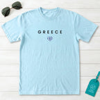 Greece Minimal Flag T-Shirt