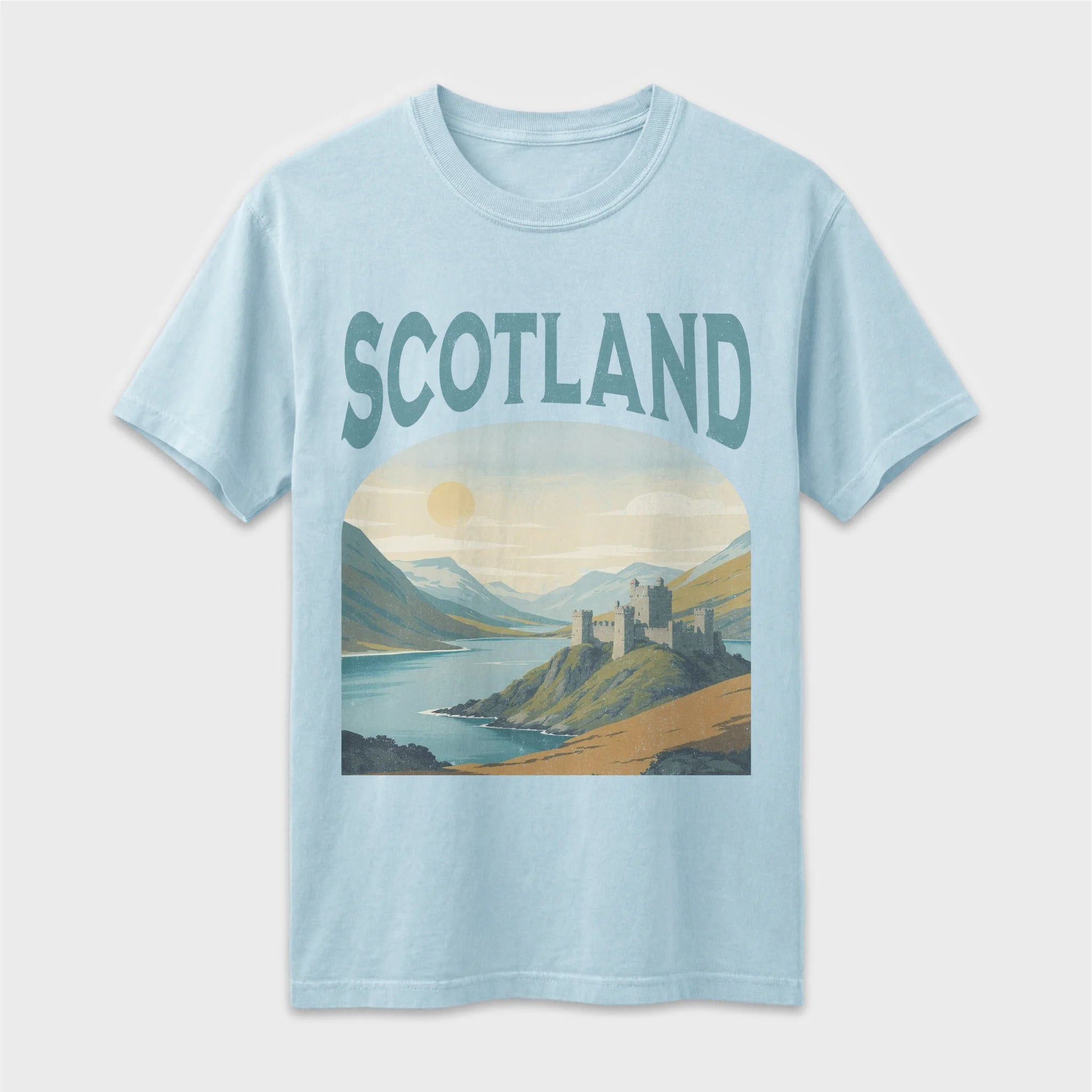 Scotland Vintage Travel Poster T-Shirt