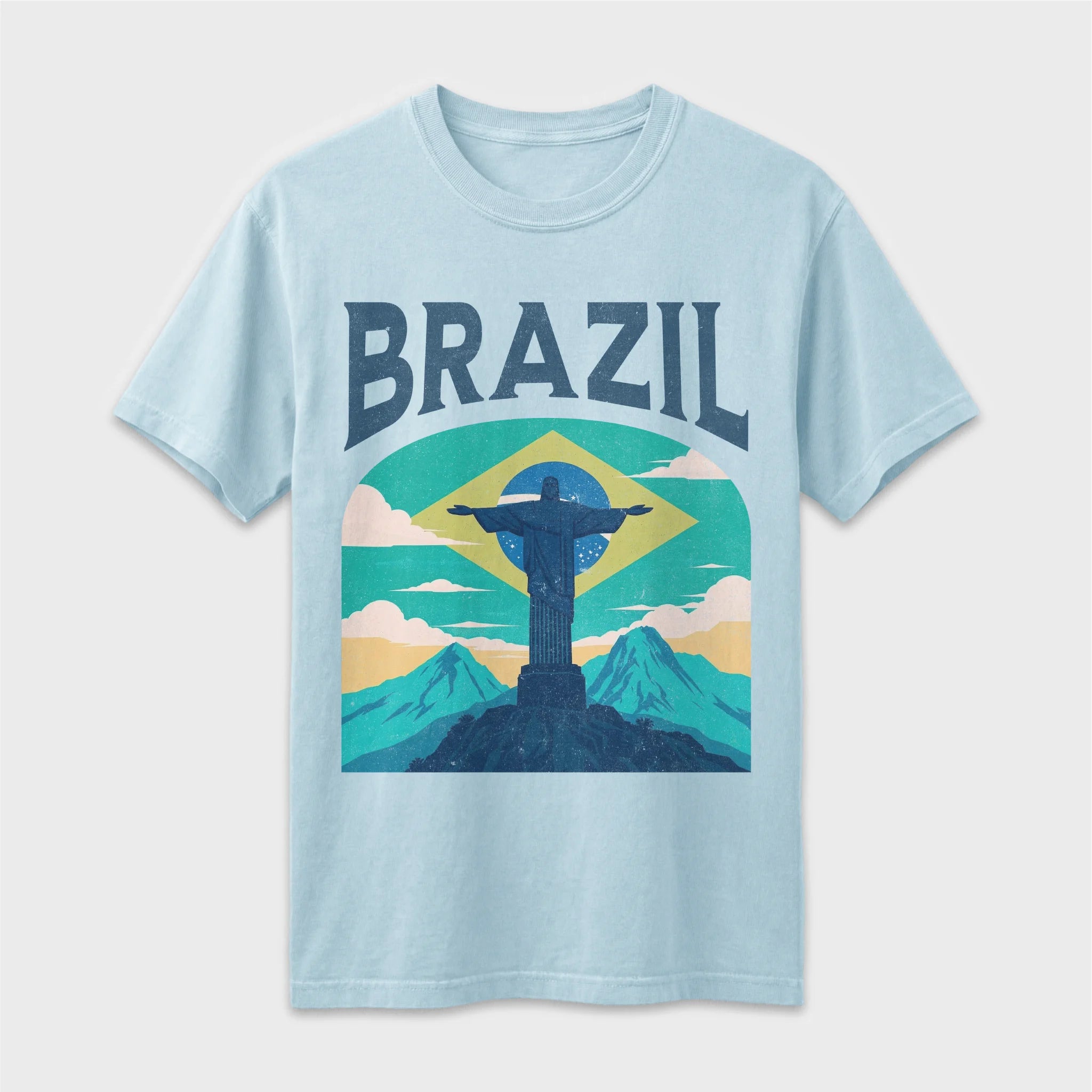 Brazil Vintage Travel Poster T-Shirt