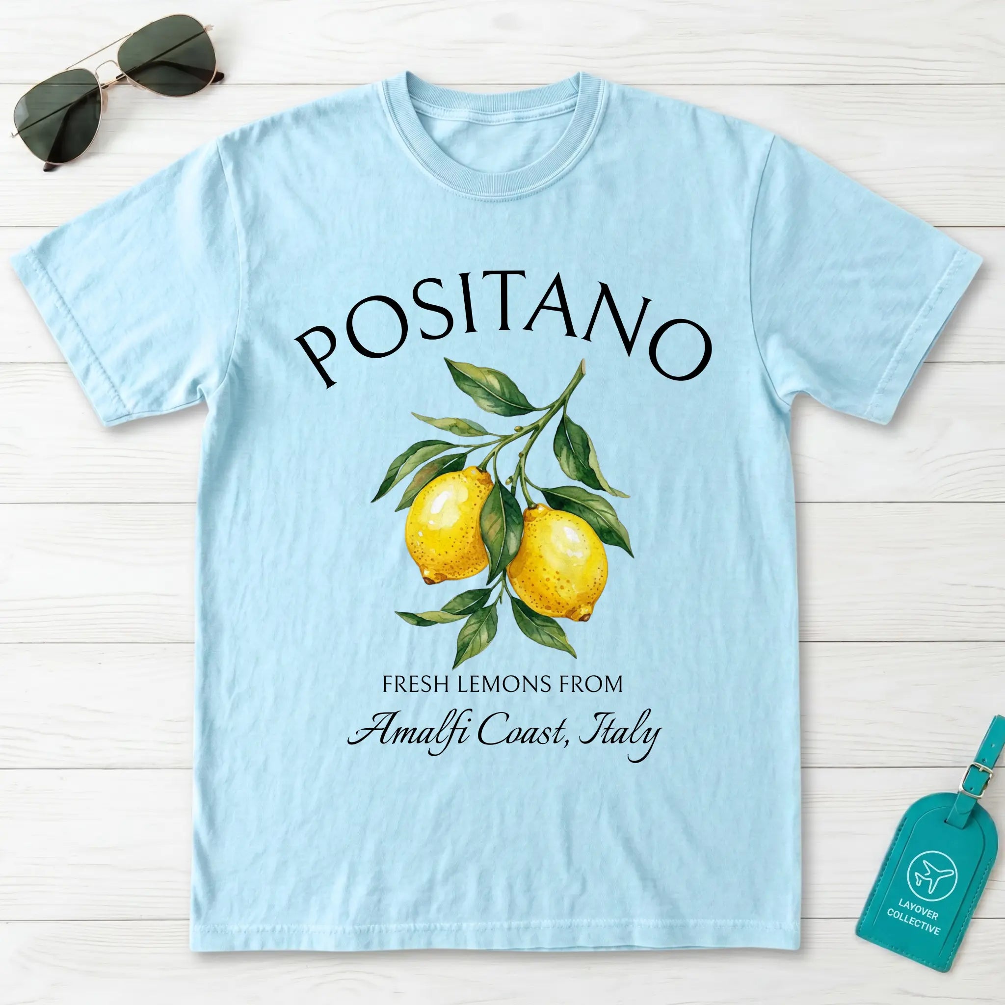 Positano Lemons Italy T-Shirt