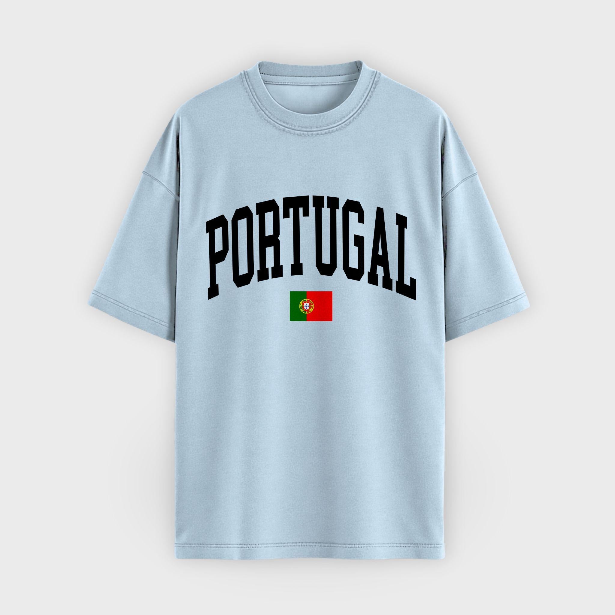 Portugal Collegiate Flag T-Shirt