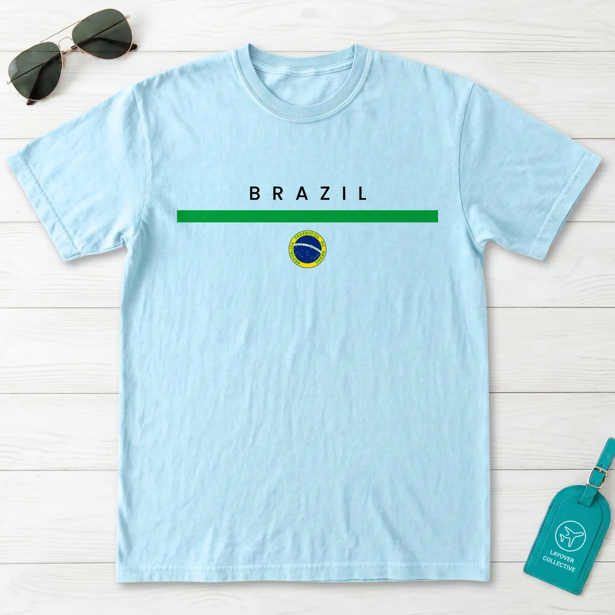Brazil Flagline T-Shirt