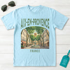 Aix En Provence France Vintage Travel Poster T-Shirt
