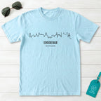 Edinburgh Minimalist Skyline Line Art T-Shirt