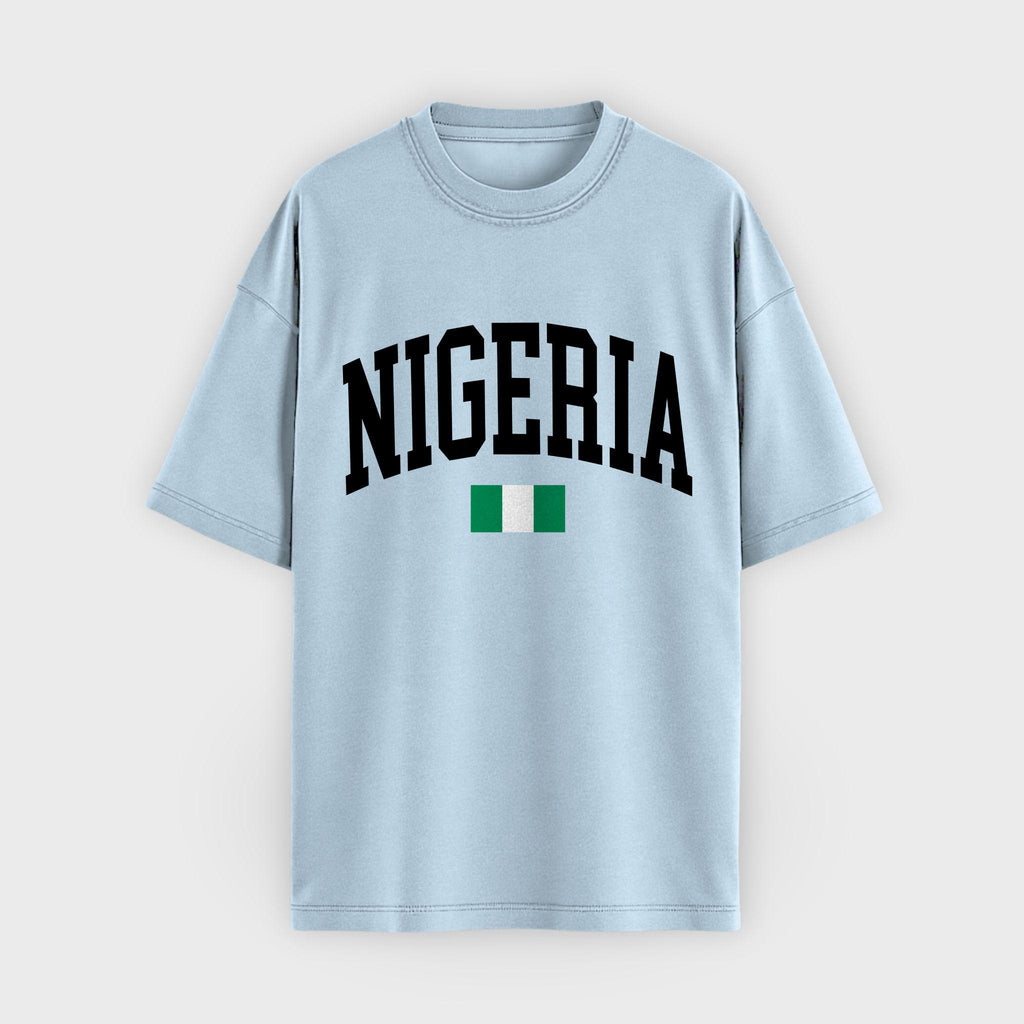 Nigeria Collegiate Flag T-Shirt