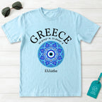Greece Evil Eye Mandala T-Shirt
