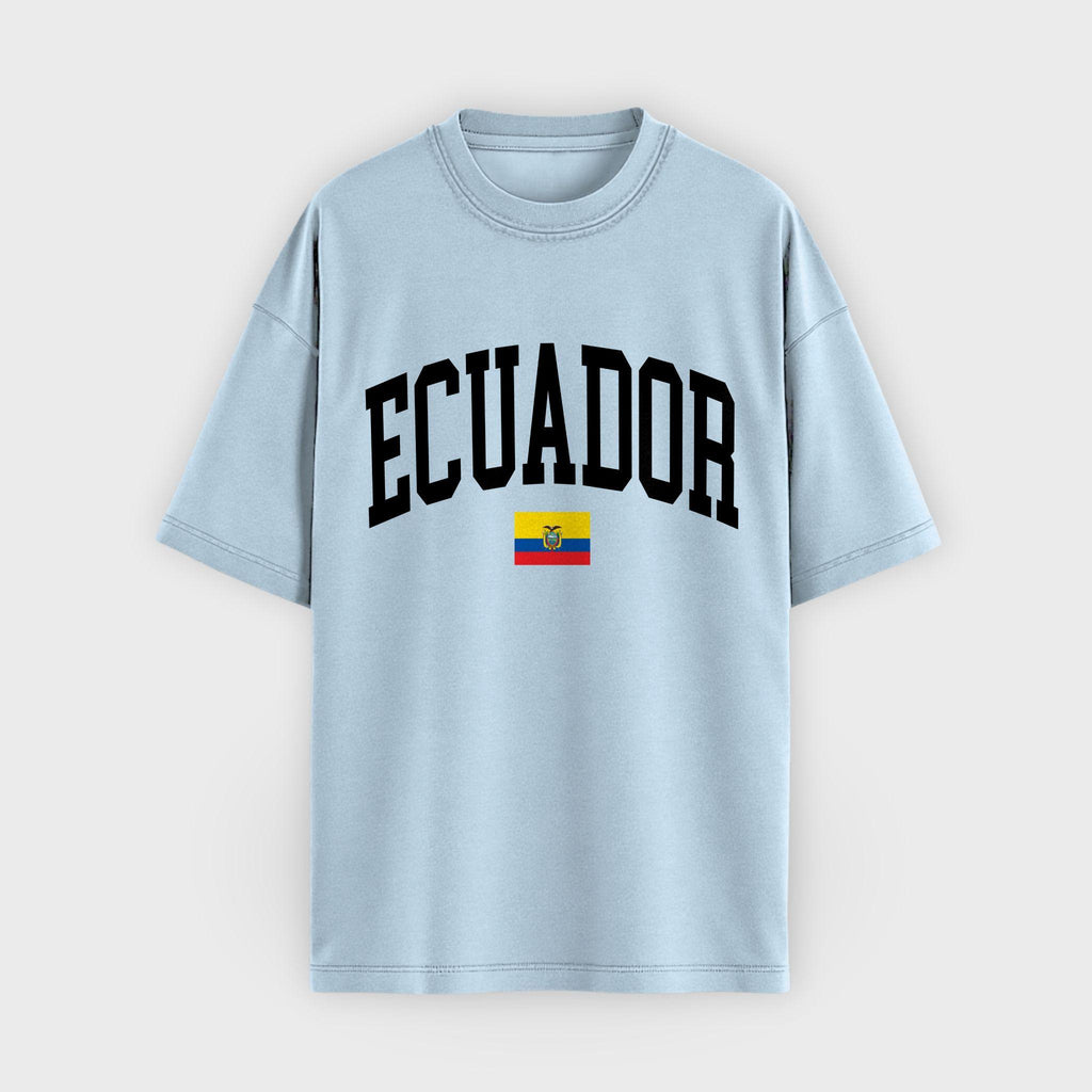 Ecuador Collegiate Flag T-Shirt