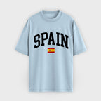 Spain Collegiate Flag T-Shirt