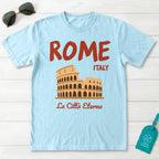 Rome Italy Colosseum La Citta Eterna Graphic T-Shirt
