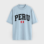Peru Collegiate Flag T-Shirt