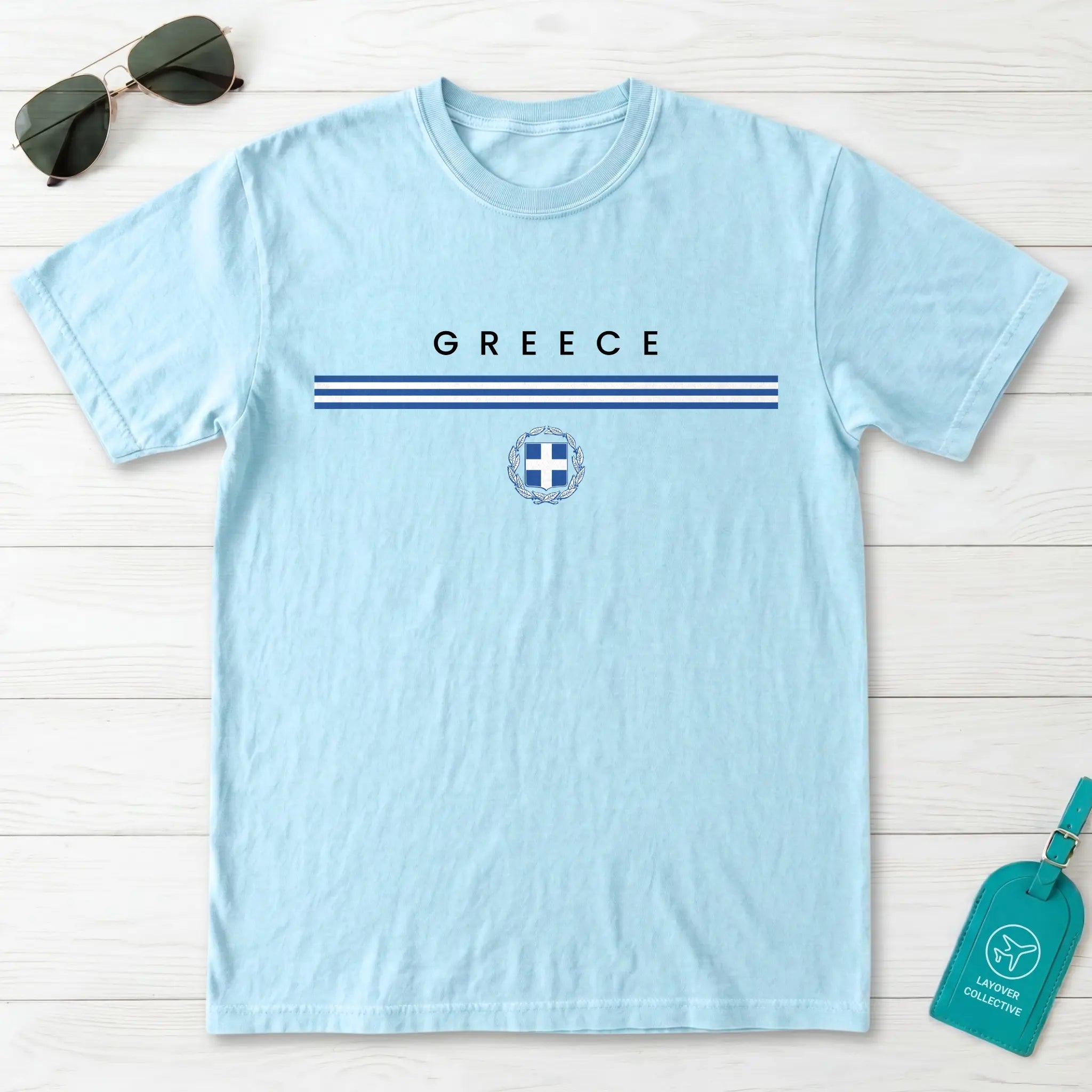 Greece Flagline T-Shirt
