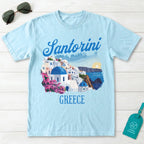 Santorini Greece Oia Graphic T-Shirt