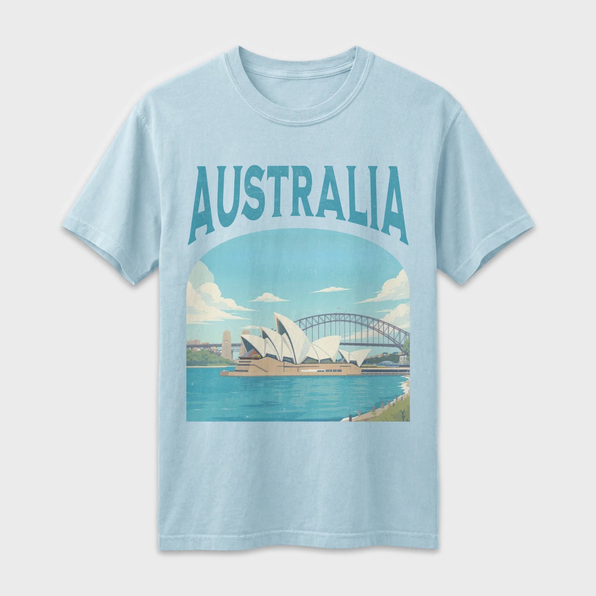 Australia Vintage Travel Poster T-Shirt
