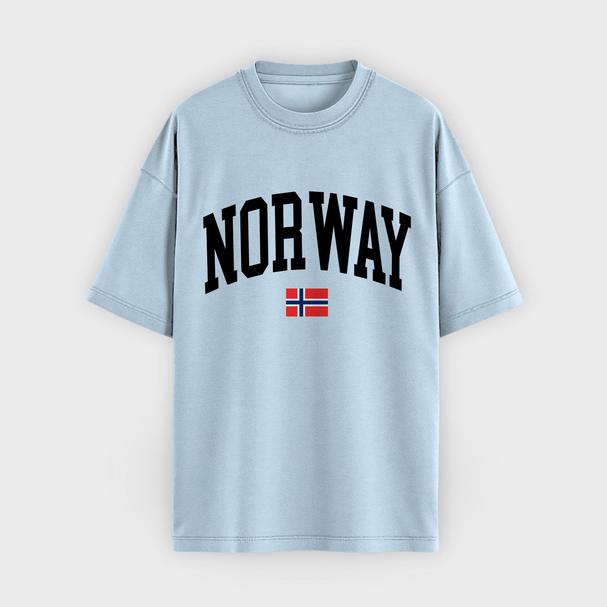 Norway Collegiate Flag T-Shirt