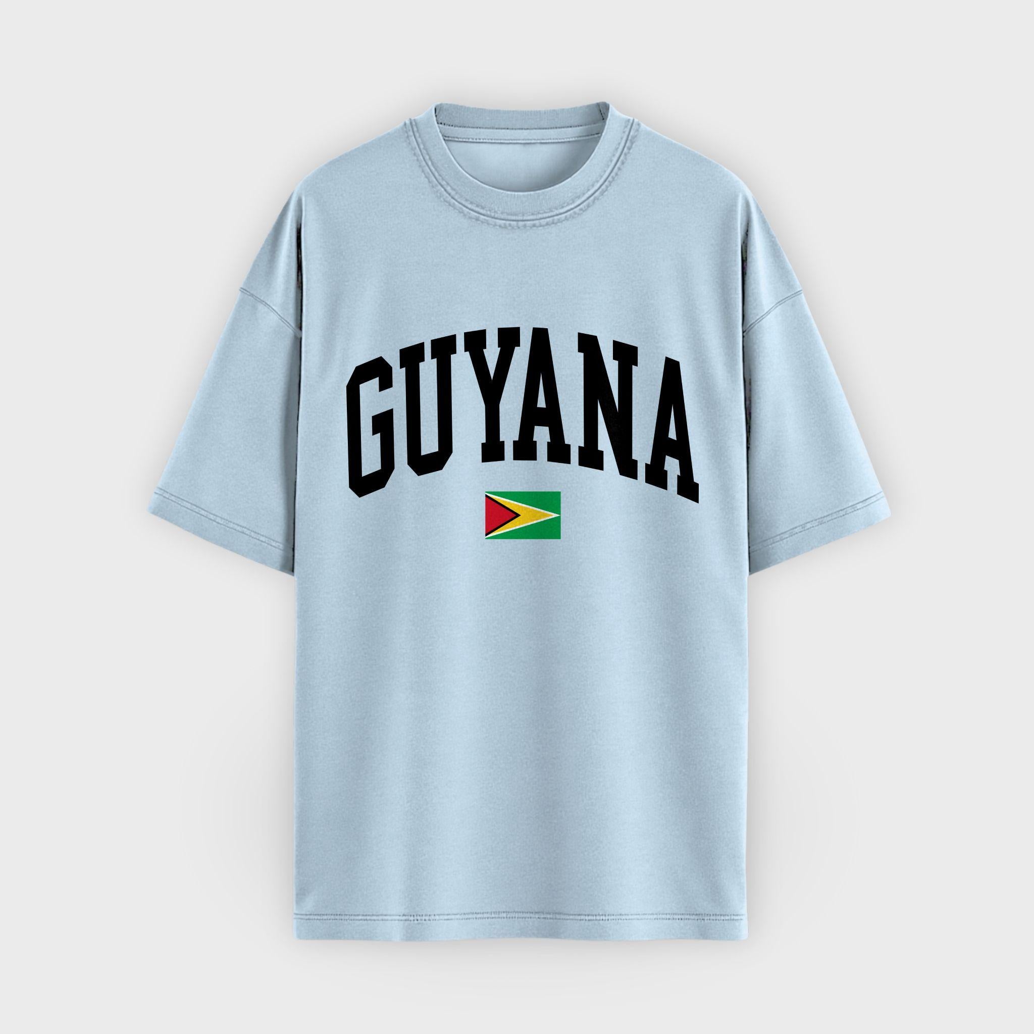 Guyana Collegiate Flag T-Shirt