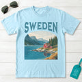 Sweden Vintage Travel Poster T-Shirt