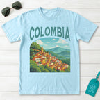 Colombia Vintage Travel Poster T-Shirt