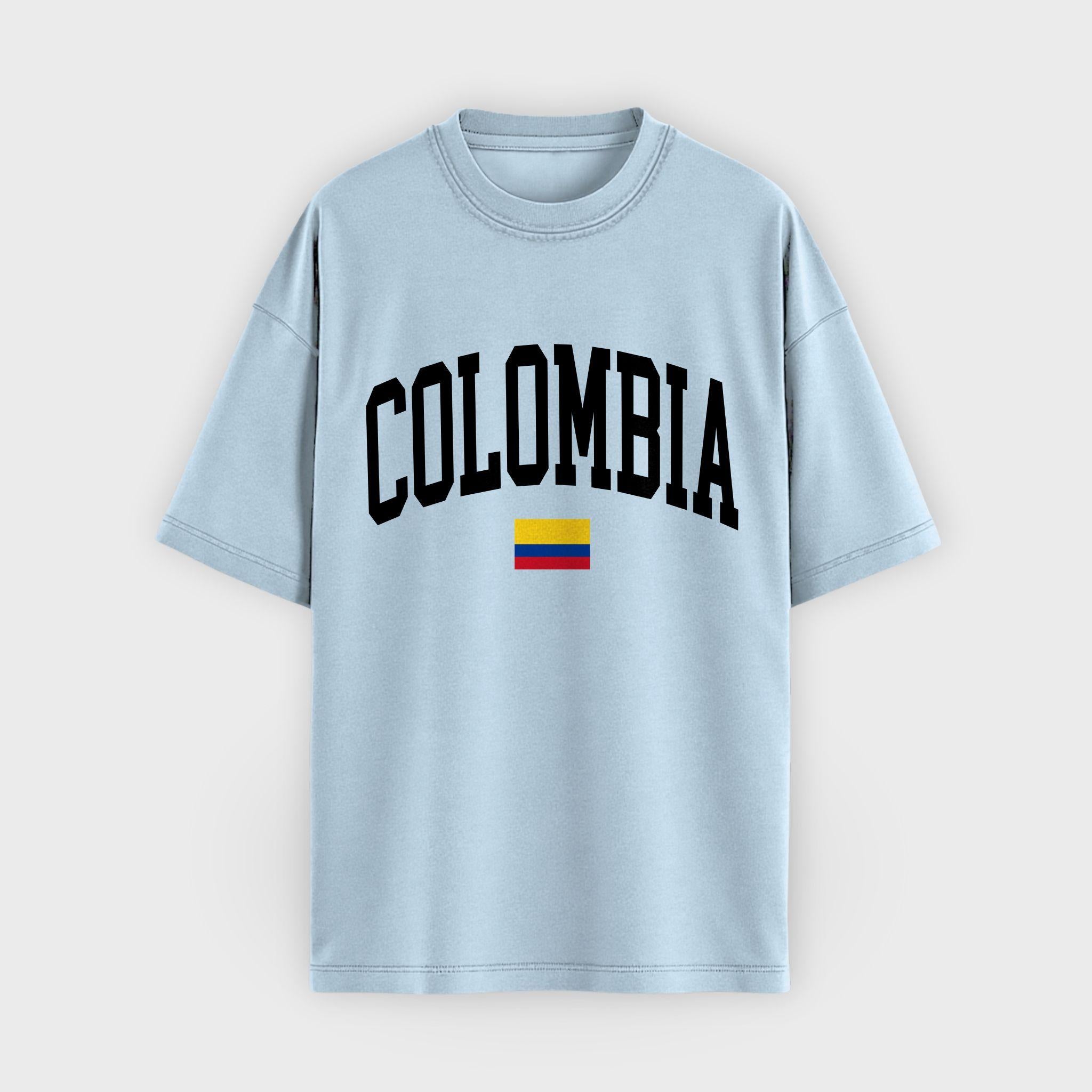 Colombia Collegiate Flag T-Shirt