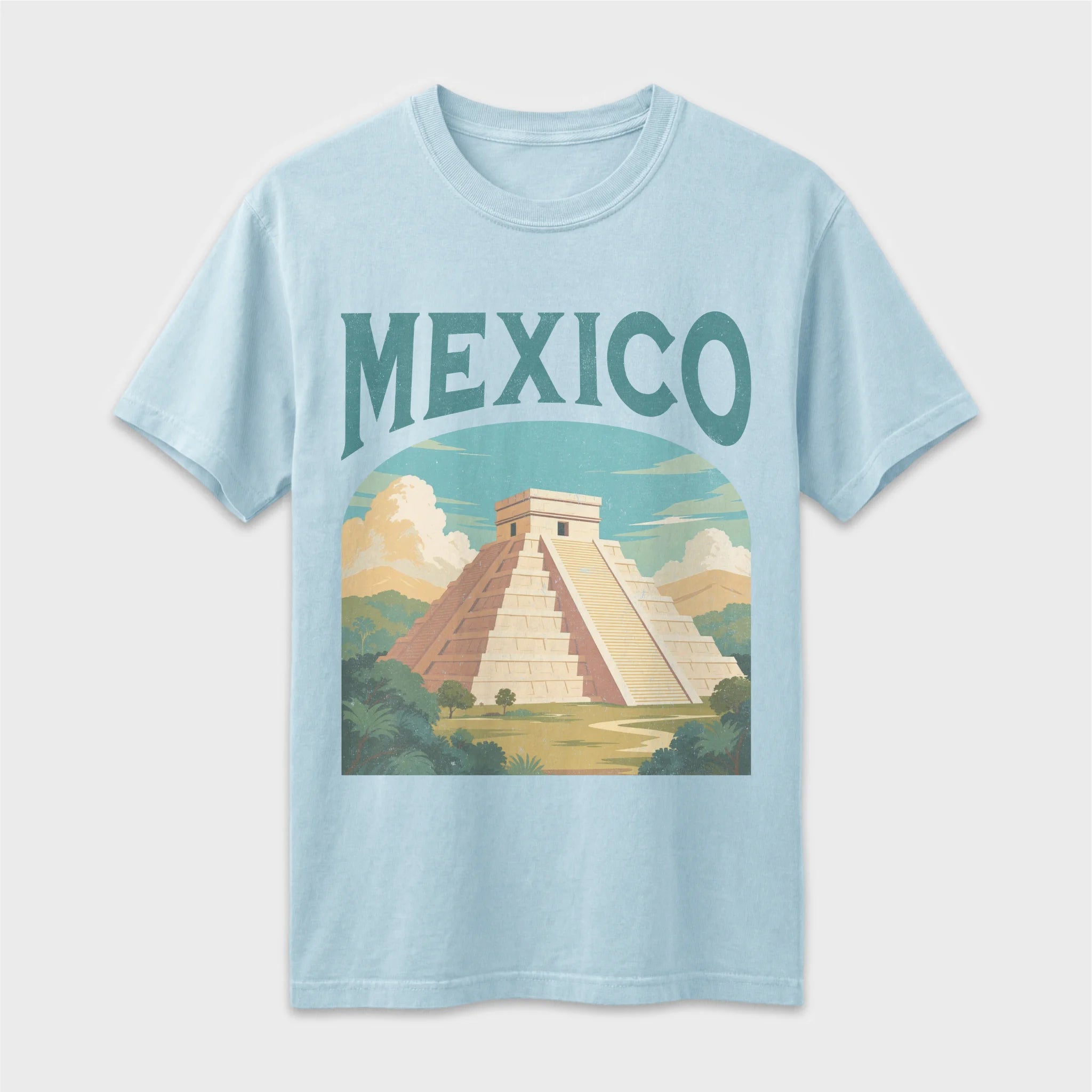 Mexico Vintage Travel Poster T-Shirt