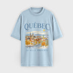 Quebec Vintage Travel Graphic T-Shirt
