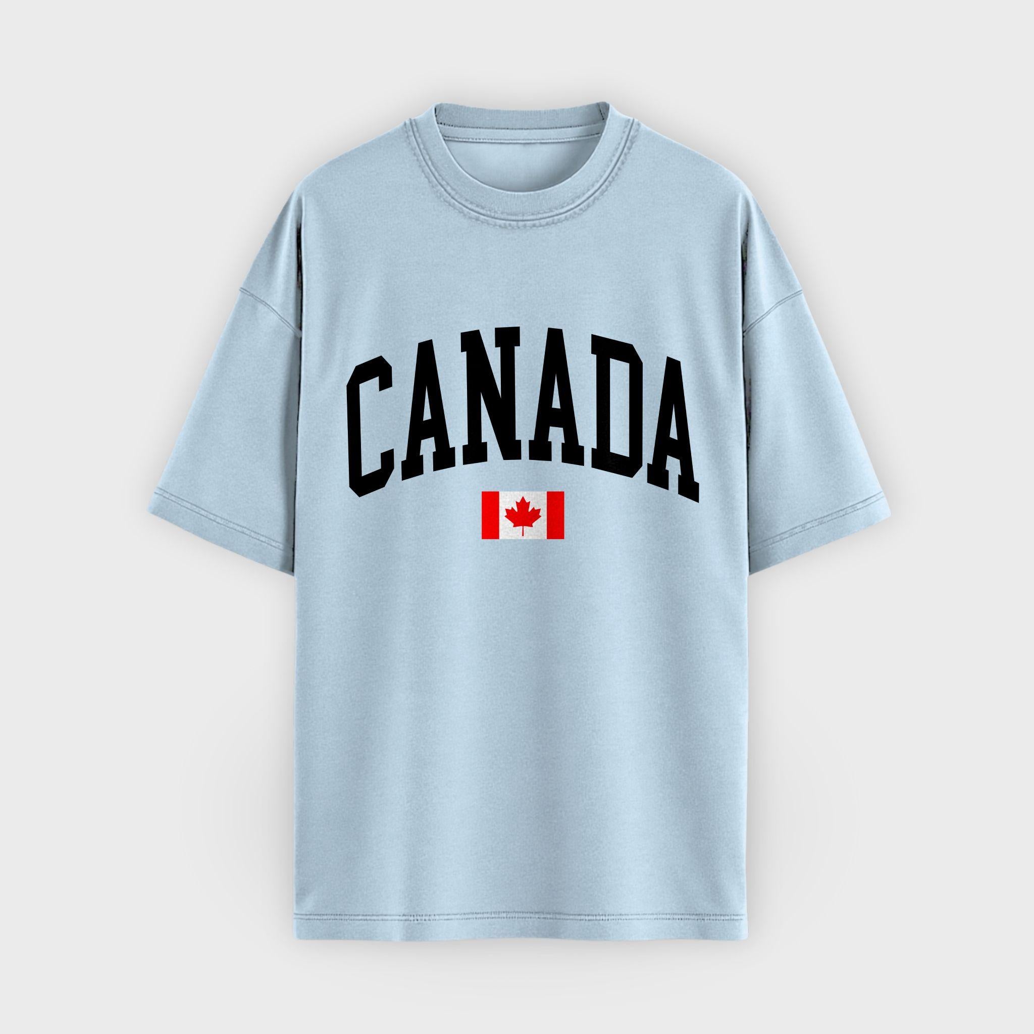 Canada Collegiate Flag T-Shirt