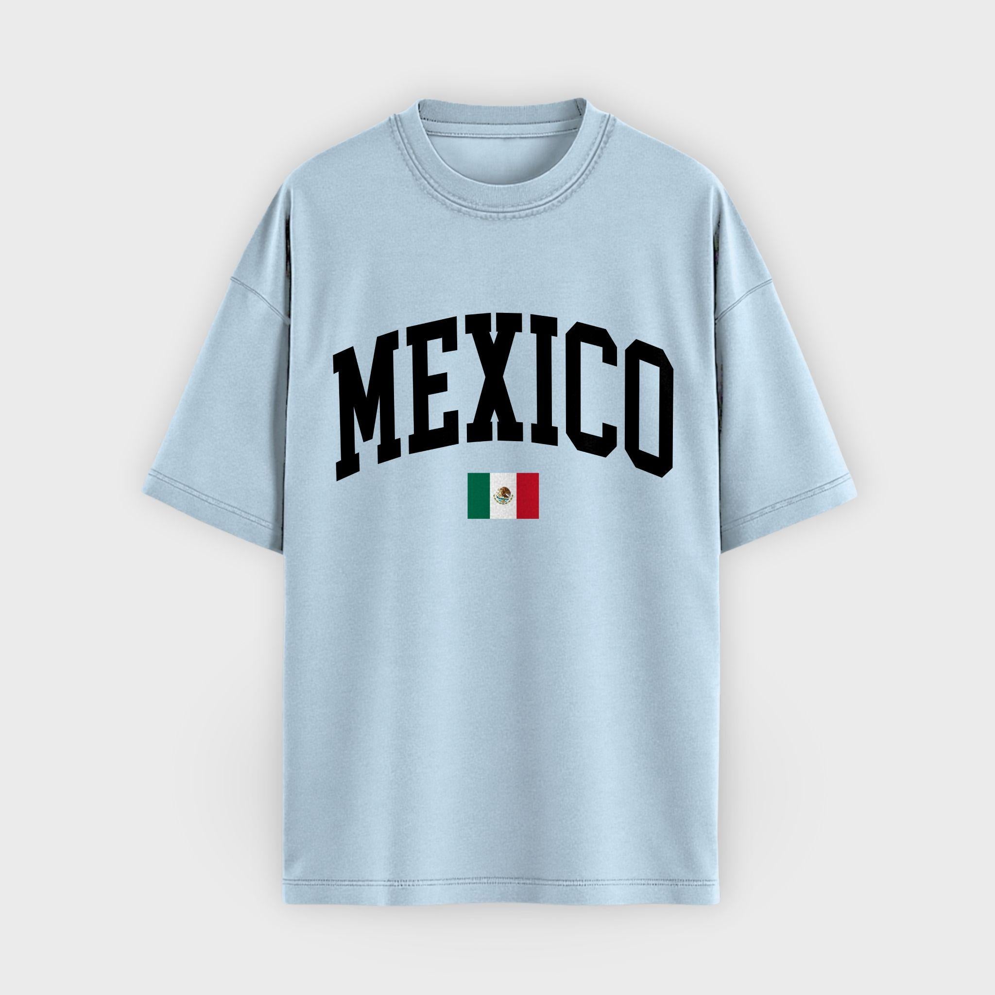 Mexico Collegiate Flag T-Shirt