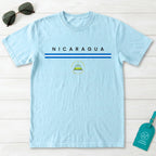 Nicaragua Flagline T-Shirt