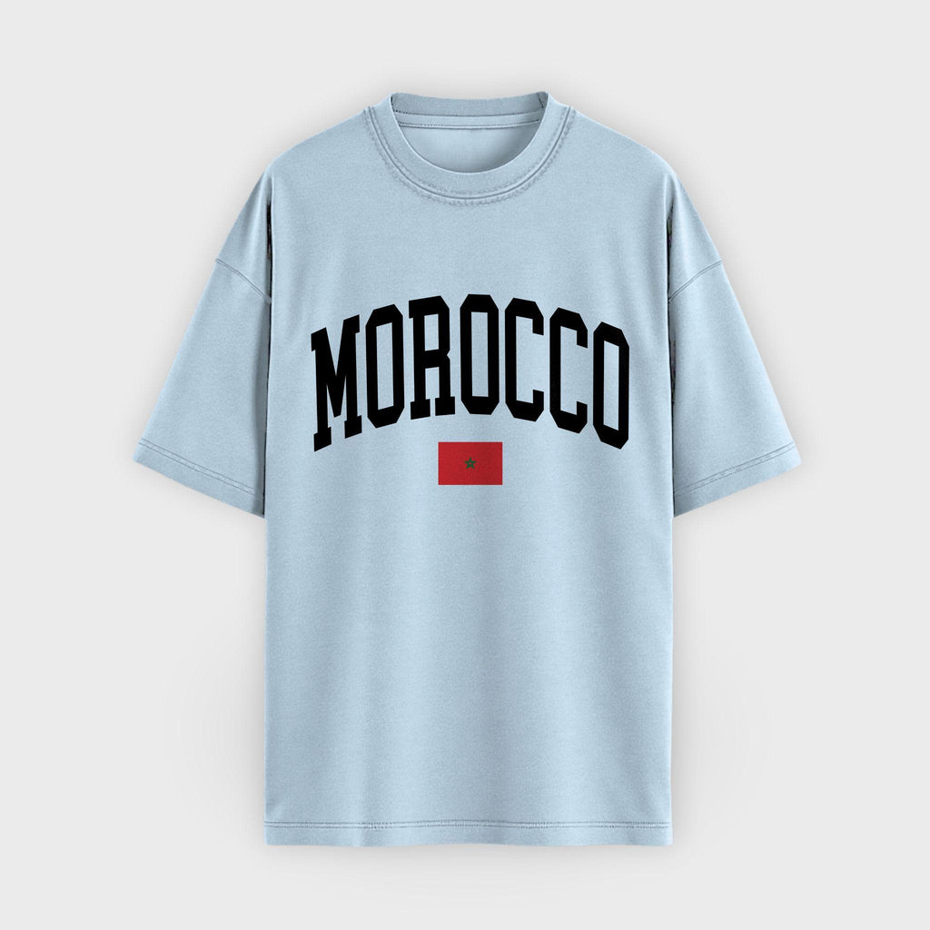 Morocco Collegiate Flag T-Shirt