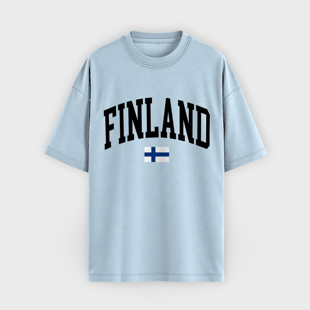 Finland Collegiate Flag T-Shirt