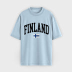 Finland Collegiate Flag T-Shirt