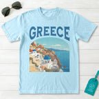 Greece Vintage Travel Poster T-Shirt