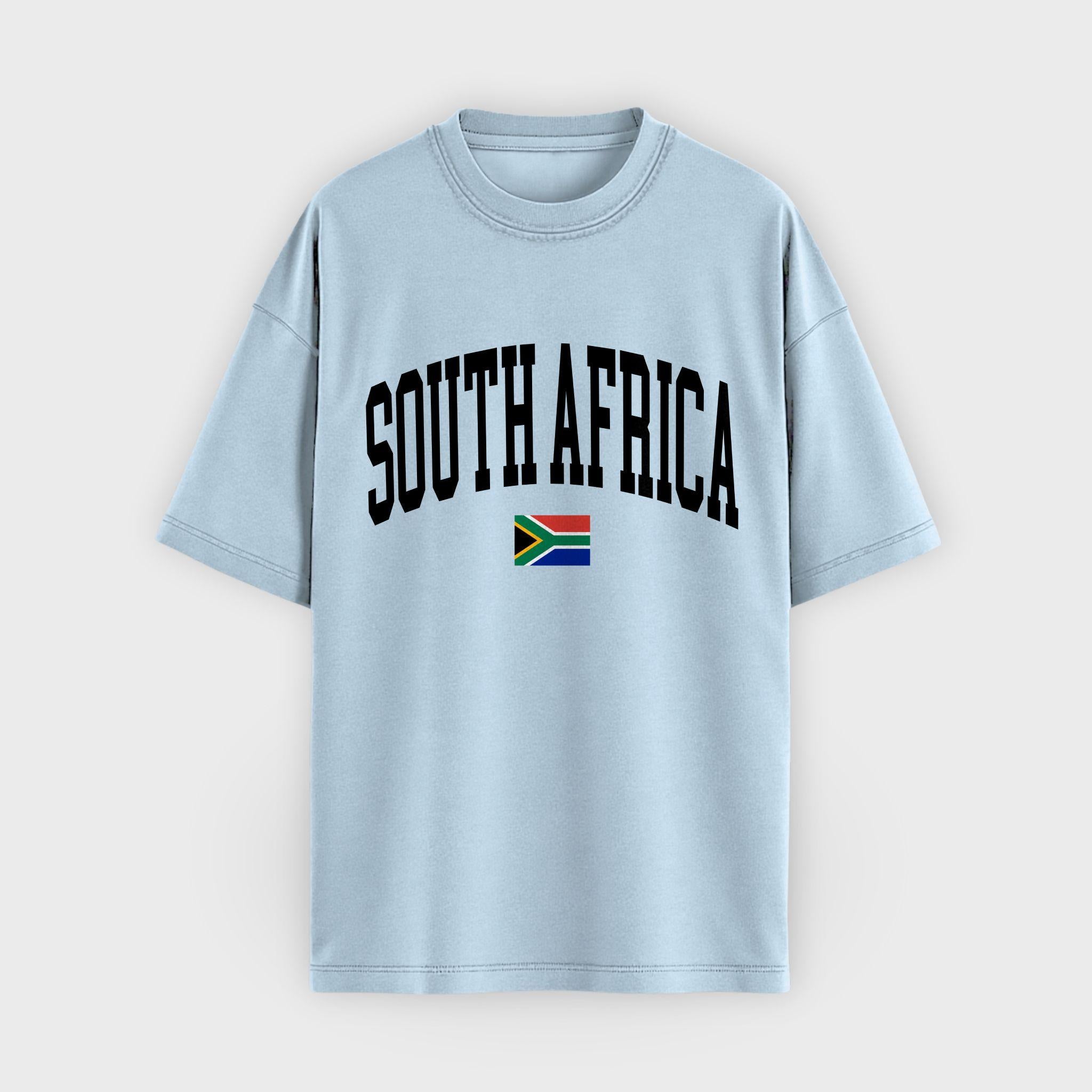 South Africa Collegiate Flag T-Shirt