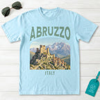 Abruzzo Italy Vintage Travel Poster T-Shirt