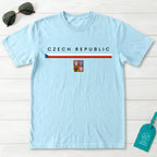 Czech Republic Flagline T-Shirt